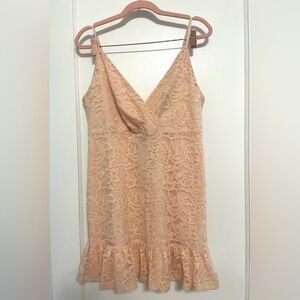 Lace Pink Dress